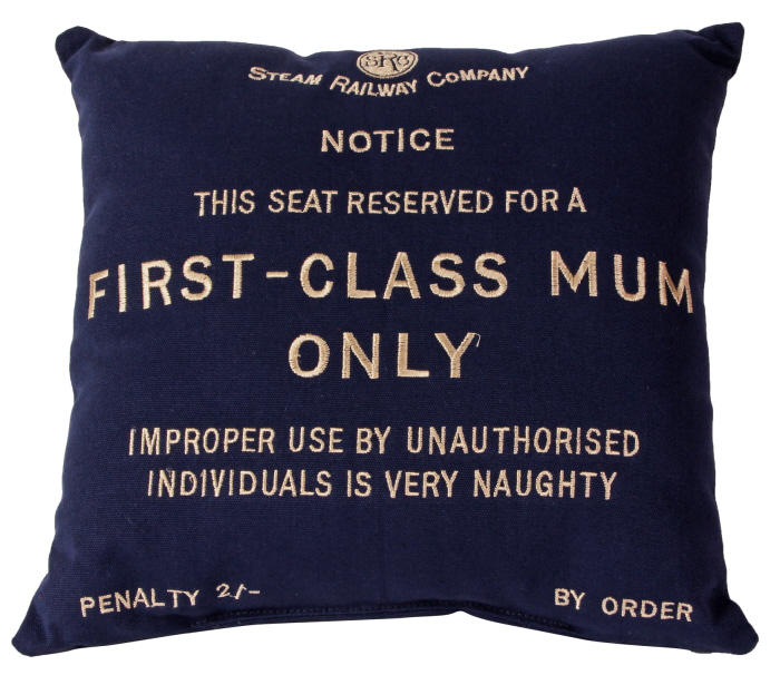 Railway Steam Railway Co And Railway Heritage Range Steam Railway Co Cushion First Class