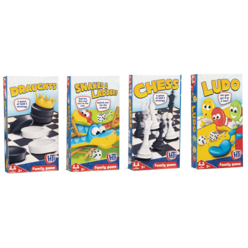 Traditional Games Magnetic Compact Games (4 asstd.) (3+ YRS)