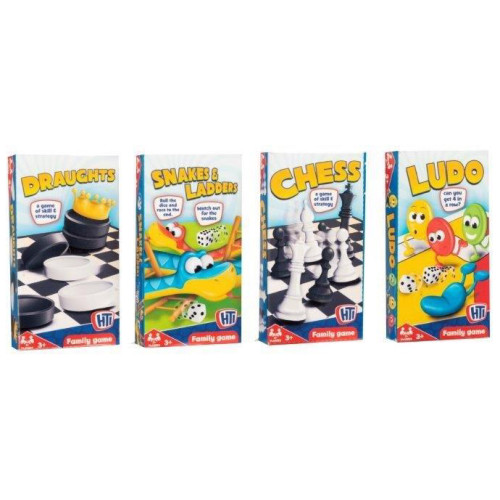 Traditional Games Magnetic Compact Games (4 asstd.) (3+ YRS) (E.O.L.) - SAVE 10% !!