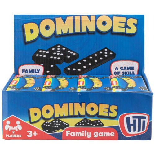 Deluxe Dominoes Set in Printed Box (CDU display box)