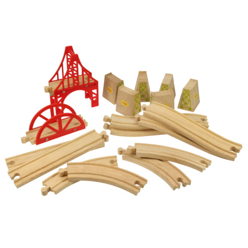 Bigjigs Bridge Expansion Set - 18 Pieces