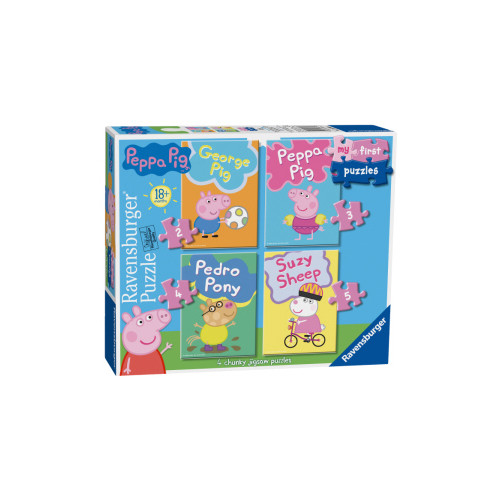 Peppa Pig Jigsaw: My First Puzzles (2, 3, 4 & 5 pces) (18 MTHS+)
