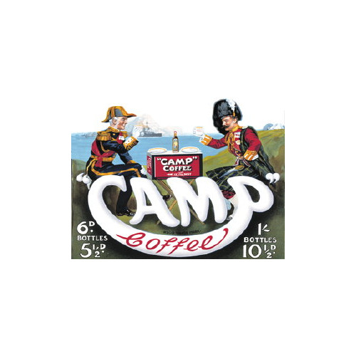 Metal Sign (FH): Camp Coffee (E.O.L.) - SAVE 15% !!