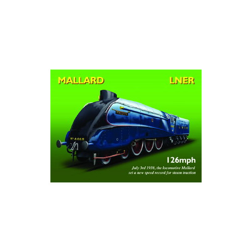 Metal Sign (RL): L.N.E.R. Mallard