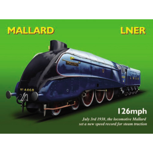 Mini Metal Sign (RL): L.N.E.R. Mallard