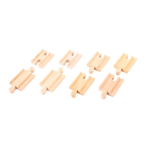 Bigjigs Mini Track (55mm) - 8 Pieces