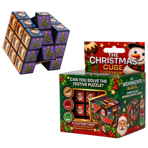 The Christmas Cube - A Yuletide Twist on a Classic Puzzle (5+ YRS) (NEW)