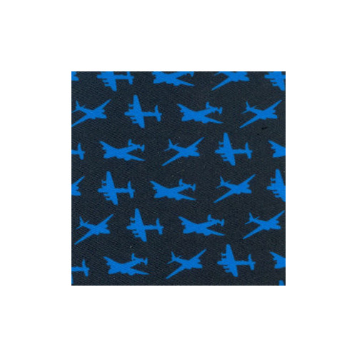 Men's Tie: Wellington / Hali / Lancaster Planes on Navy (E.O.L.) - SAVE 10% !!