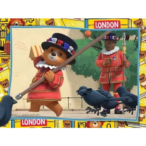Paddington Bear Jigsaw: 4 in a Box Puzzles - Dress Up (12, 16, 20 & 24 pces) (3+ YRS)