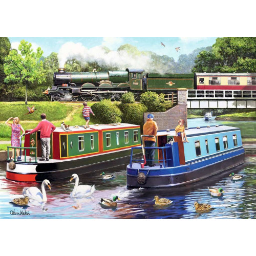 Jigsaw: Leisure Days No 10 - Day on the Canal (1000 pce)