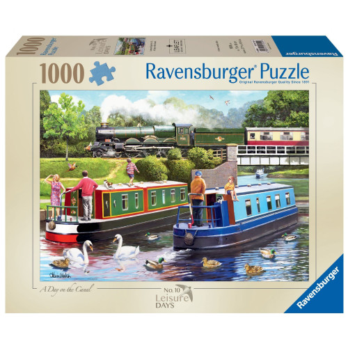 Jigsaw: Leisure Days No 10 - Day on the Canal (1000 pce)