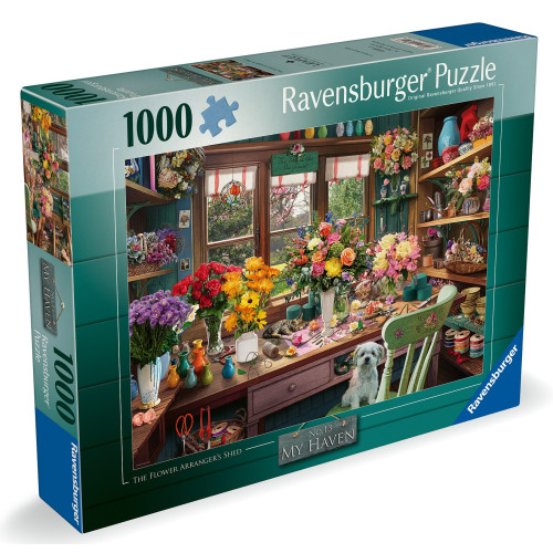 Jigsaw: The Flower Arrangers Shed (1000 pce) (NEW)