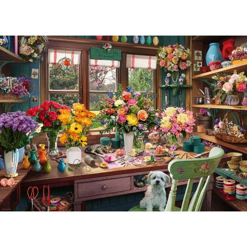 Jigsaw: The Flower Arrangers Shed (1000 pce) (NEW)
