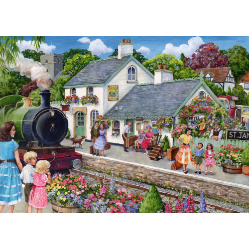Jigsaw: Whistle Stop Cottage (1000 pce) (NEW)