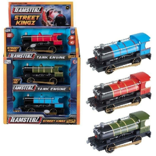 Teamsterz Street Kingz Tank Engine Loco - Light & Sounds 1:55 (3 asstd.) (Due Oct 26)