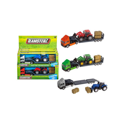 Teamsterz Country Life Tractor Transporter (3 asstd.) (3+ YRS)
