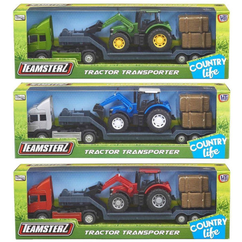 Teamsterz Country Life Tractor Transporter (3 asstd.) (3+ YRS)