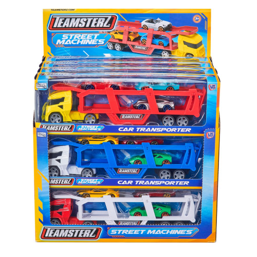 Teamsterz Car Transporter with 3 Cars (29cm x 9cm x 5cm) (3+ YRS)