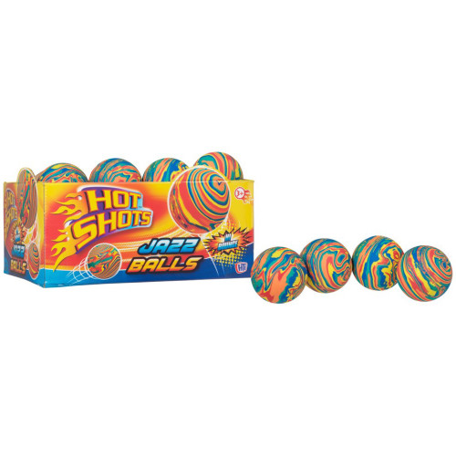 Hot Shots Hi-Bounce Jazz Balls (display box) (E.O.L.) - SAVE 10% !!