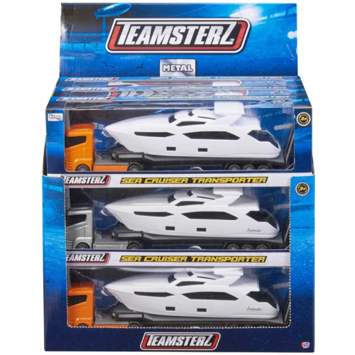 Teamsterz Street Machines Sea Cruiser Transporter D/C (2 asstd.)