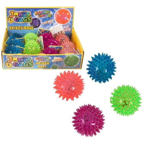 Jokes & Gags Light-Up Spikey Ball (display box)