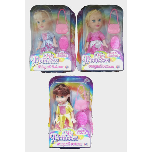 My Princess Fairytale Princess Doll with Hairbrush (ind. Boxed) (E.O.L.) - SAVE 15% !!