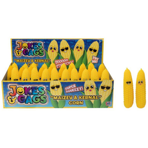 Jokes & Gags Maizey & Kernal Corn (Super Squeezy Toy) (CDU) (E.O.L.) - SAVE 15% !!