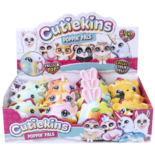 Cutiekins Poppin' Pals Light-Up Toys (4 asstd.) (CDU) (3+ YRS)