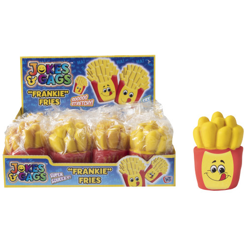 Jokes & Gags Frankie Fries (Super Squeezy Toy) (CDU)