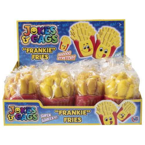 Jokes & Gags Frankie Fries (Super Squeezy Toy) (CDU) (E.O.L.) - SAVE 15% !!