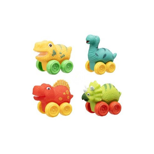 Racey Roadsterz Baby Beasts Push Along Vehicles 7.5cm in CDU (4 asstd.) (18 MTHS +)