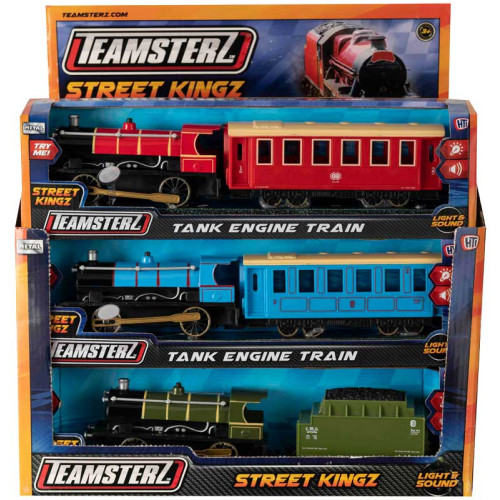Teamsterz Steam Train (Carriage or Tender) - Light & Sounds 1:55 (asst) (3+ YRS)