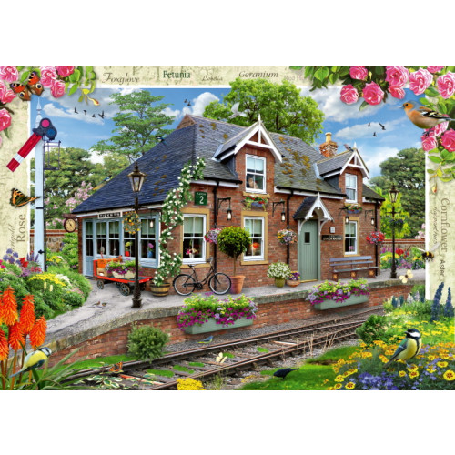 Jigsaw: Country Cottage Collection: Railway Cottage (1000 pce)