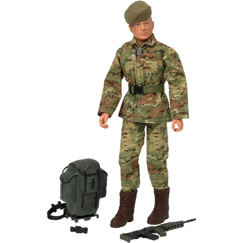 Action Man - Action Soldier with Accessories (10 x 4.3 x 30cm)
