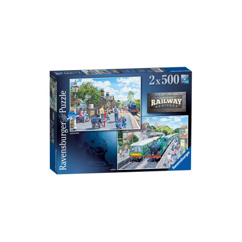 Jigsaw: Railway Heritage No. 1 (Oakworth & Corfe) (2 x 500 pce)