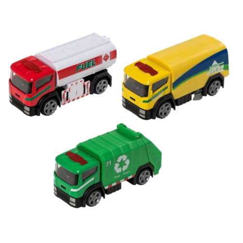 Teamsterz Street Kingz City Truck (4 asstd.) - 1:56