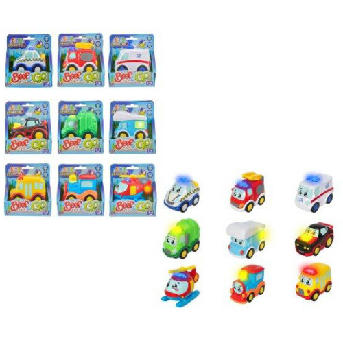 Teamsterz Tiny Teamsterz Beep & Go in Open Box (9 asstd.) (1-4 YRS) (NEW)