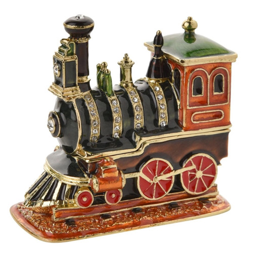Treasured Trinkets Steam Train Trinket Box (70x38x74mm) (NEW)