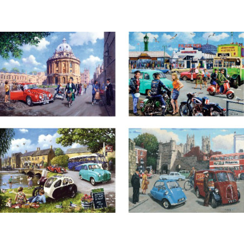 Jigsaw: Happy Days No. 2 - Days Out (4 x 500 pce)