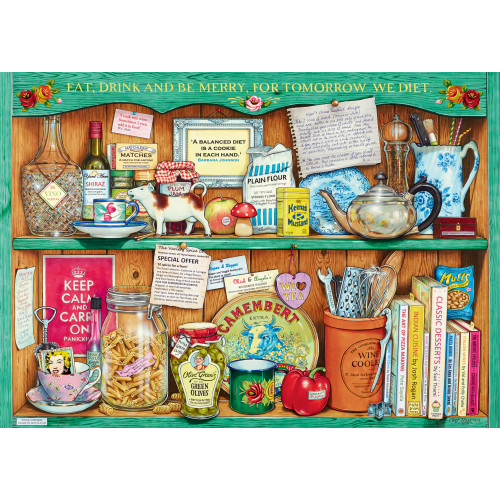 Jigsaw: The Cabinet Collection: Cook's Cabinet (1000 pce) (E.O.L.) - SAVE 15% !!