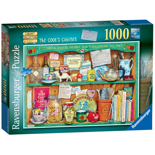 Jigsaw: The Cabinet Collection: Cook's Cabinet (1000 pce) (E.O.L.) - SAVE 15% !!