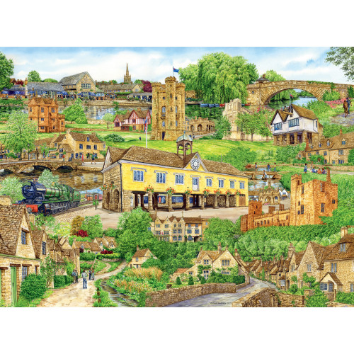 Jigsaw: Escape to the Cotswolds (500 pce) (E.O.L.)
