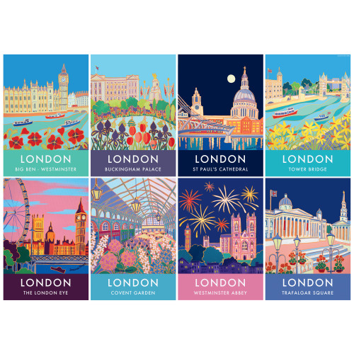 Jigsaw: Vintage London (Travel Posters) (1000 pce)