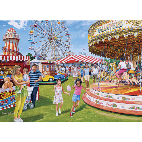Jigsaw: Vintage Fairground Fun (1000 pce)