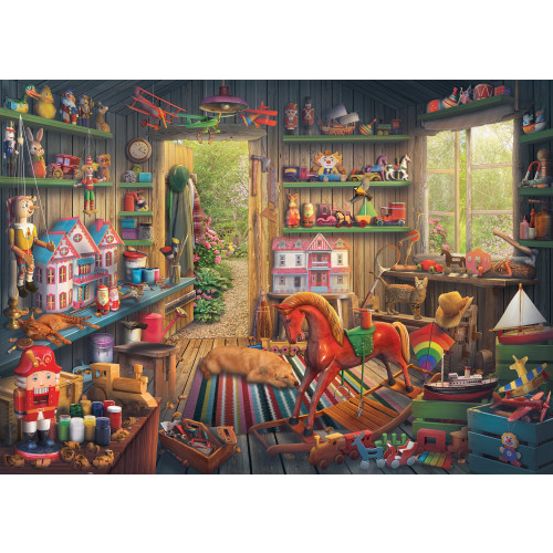 Jigsaw: Nostalgic Toys (1000 pce) (E.O.L.) - SAVE 15% !!