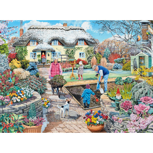 Jigsaw: Grandad's Garden (500 pce) (E.O.L.) - SAVE 15% !!