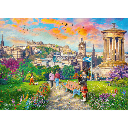 Jigsaw: Edinburgh Romance (1000 pce)