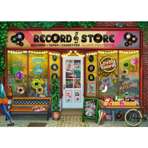 Jigsaw: Vintage Vinyl (1000 pce) (E.O.L.) - SAVE 15% !!