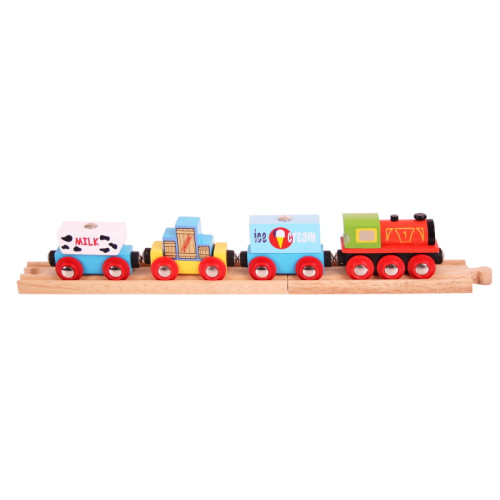 Bigjigs Goods Train (9 pce)