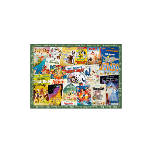 Jigsaw: Disney Vintage Movie Poster (1000 pce)